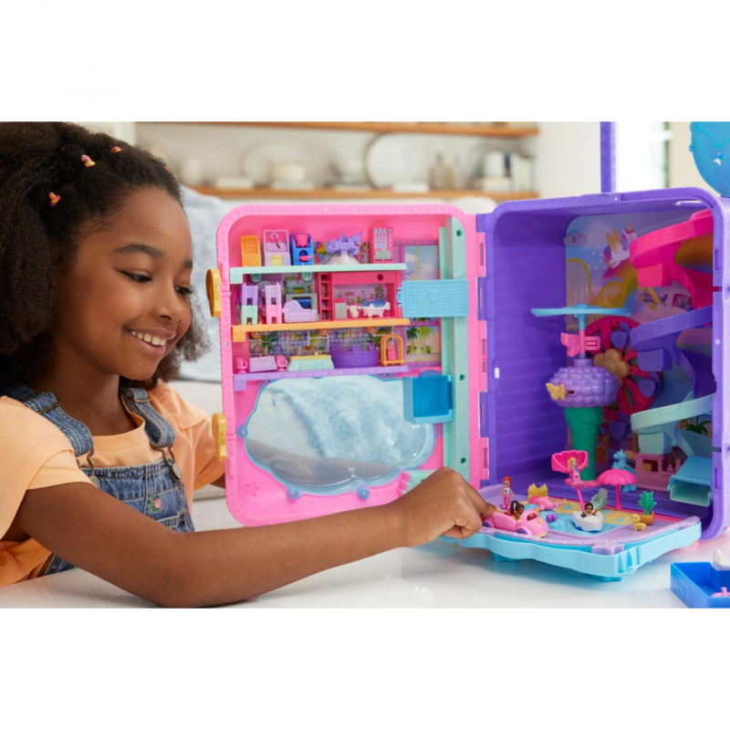 Polly Pocket Coffret Valise Polly Pocket Pollyville