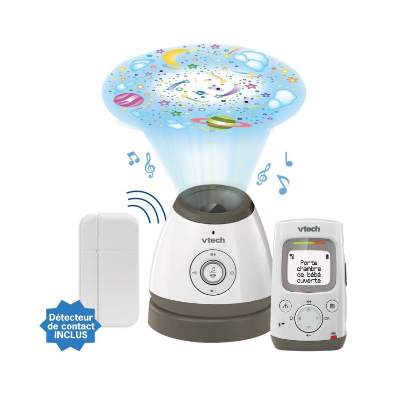 Babyphone audio veilleuse intégrée - ProtectHome