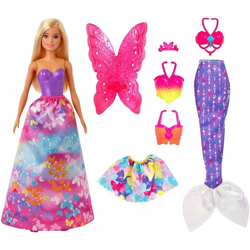 Une poupée Barbie princesse assortie Mattel