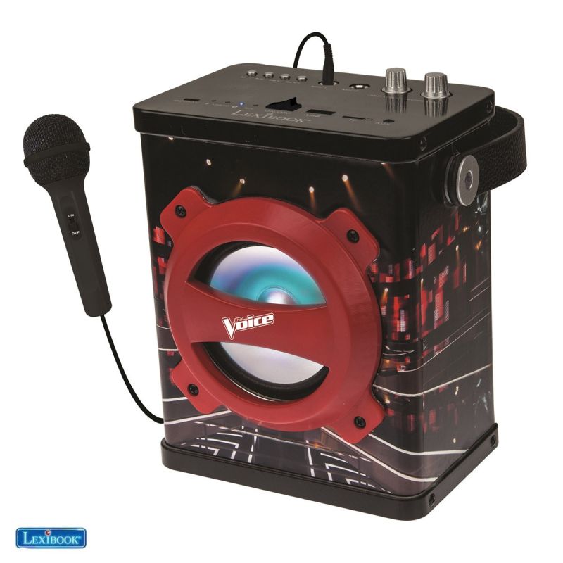 Haut Parleur Bluetooth Karaoke Plus Micro Noir -SpaceNet Tunisie
