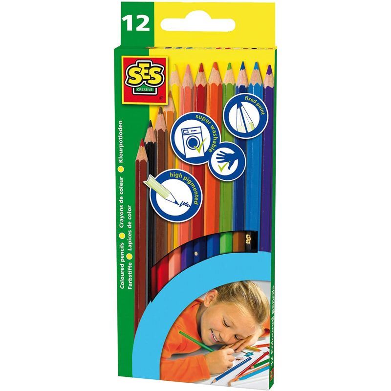 vente en ligne jouet  bébé Tunisie SES materna.tn 12 Crayons