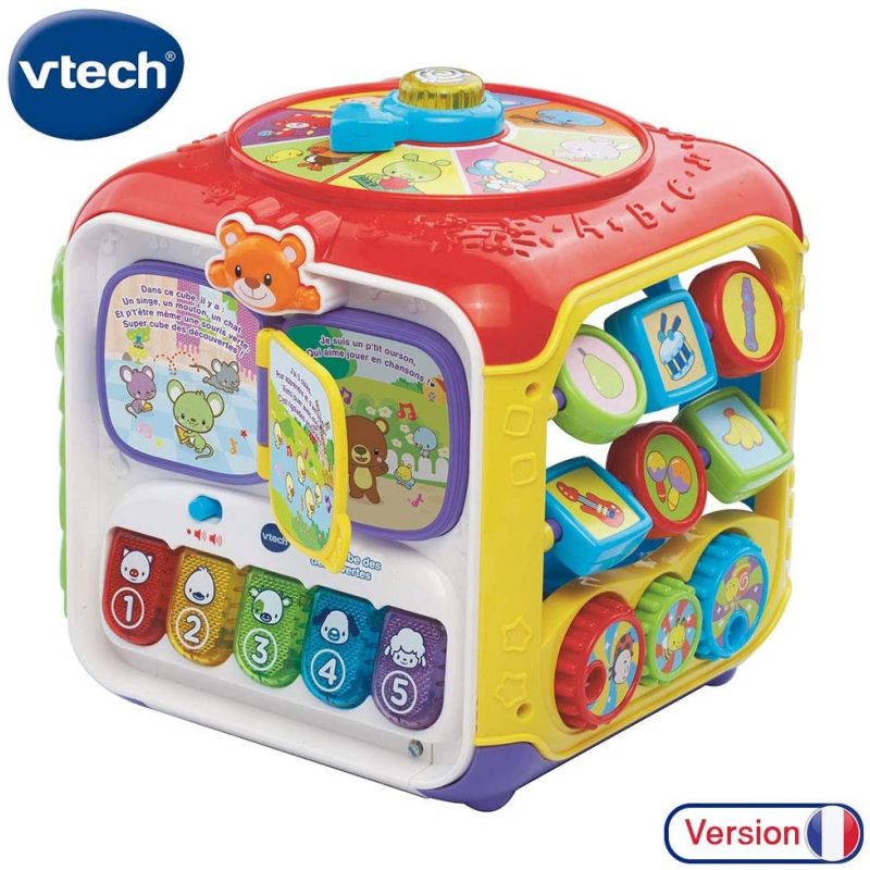 vente en ligne jouet  bébé Tunisie Vtech materna.tn Super cube