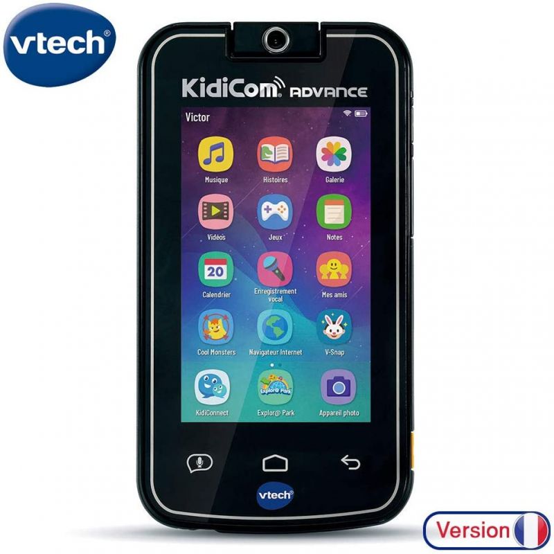 VTech – KidiCom Max Rose – Smartphone pour enfant évolutif, ultra