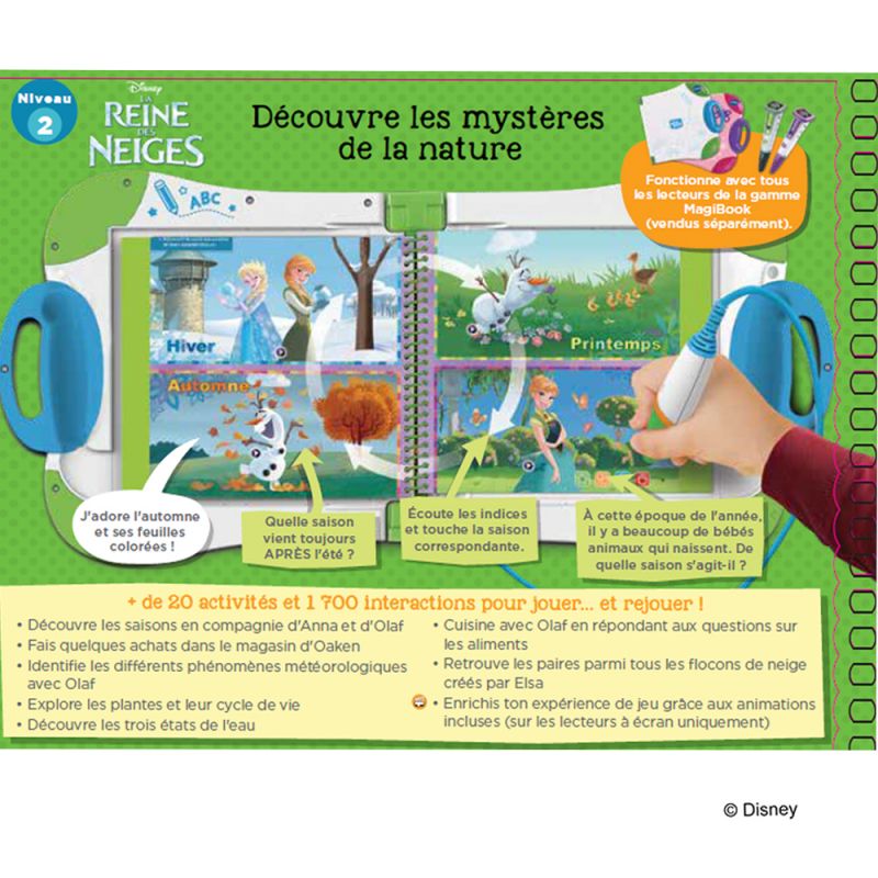 Livre interactif évolutif Magibook v2 pour enfant | Vtech