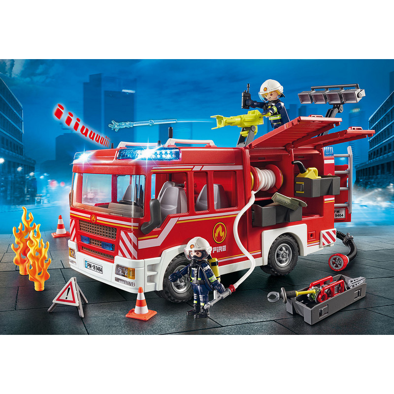 Playmobil - 9464 - Les pompiers - Fourgon d'intervention des pompiers