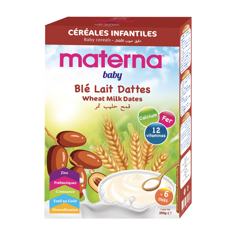 Achetez Céréales blé lait chez materna tunisie à 8,500 DT