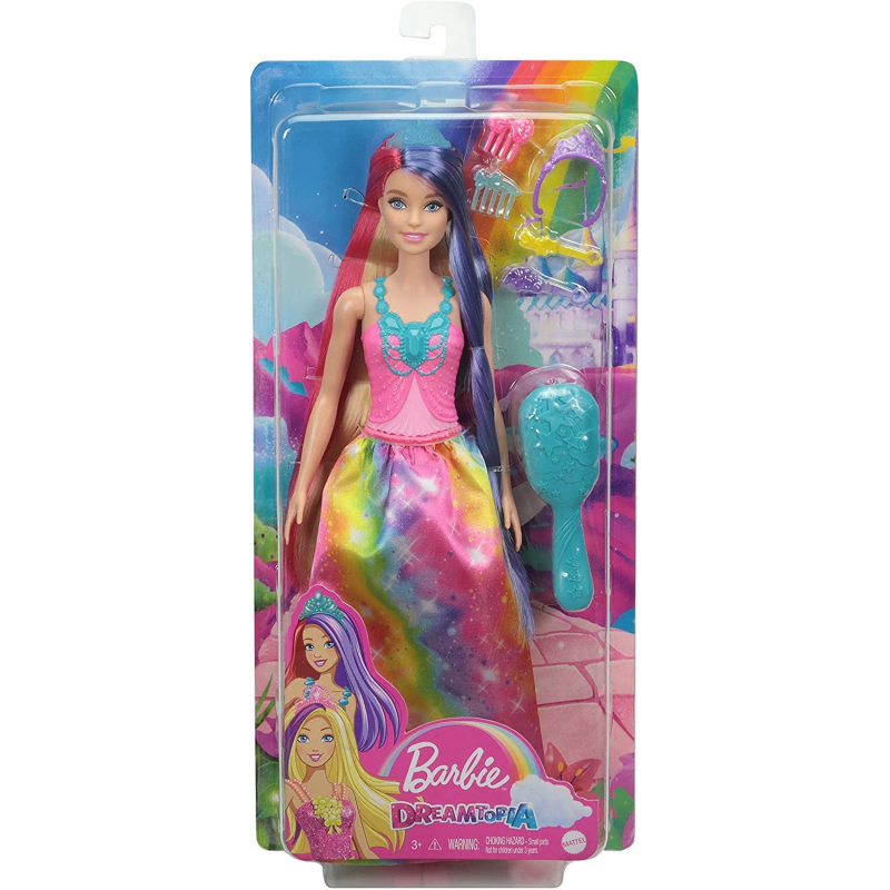 Barbie Dreamtopia - Tête à coiffer - Jeux enfants Tunisie