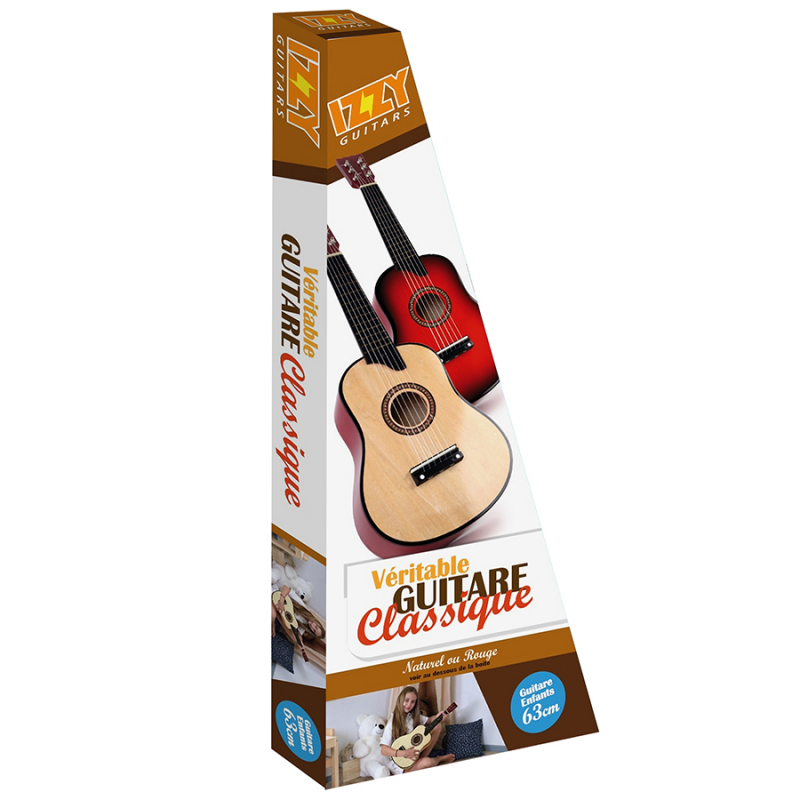 Guitare Deluxe enfant - Naturelle - Guitare - Guitare - De 2 à 6