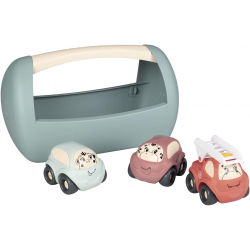Little Smoby set 3 vehicules